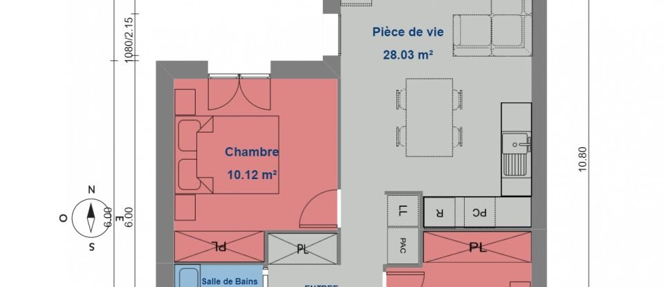 House 2 rooms of 40 m² in Villiers-sur-Marne (94350)