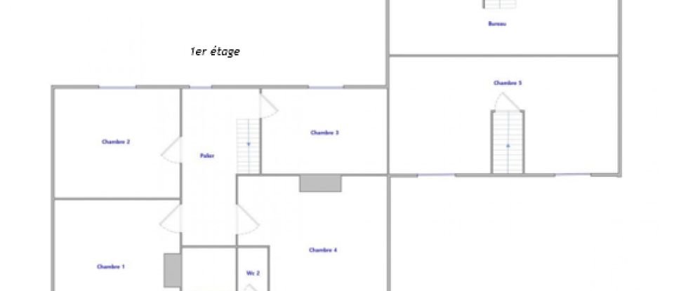 Demeure 11 pièces de 272 m² à Ham-sur-Meuse (08600)
