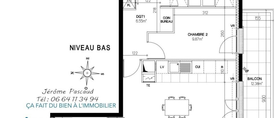 Appartement 5 pièces de 113 m² à Versailles (78000)