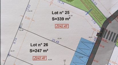 Land of 339 m² in Vieillevigne (44116)
