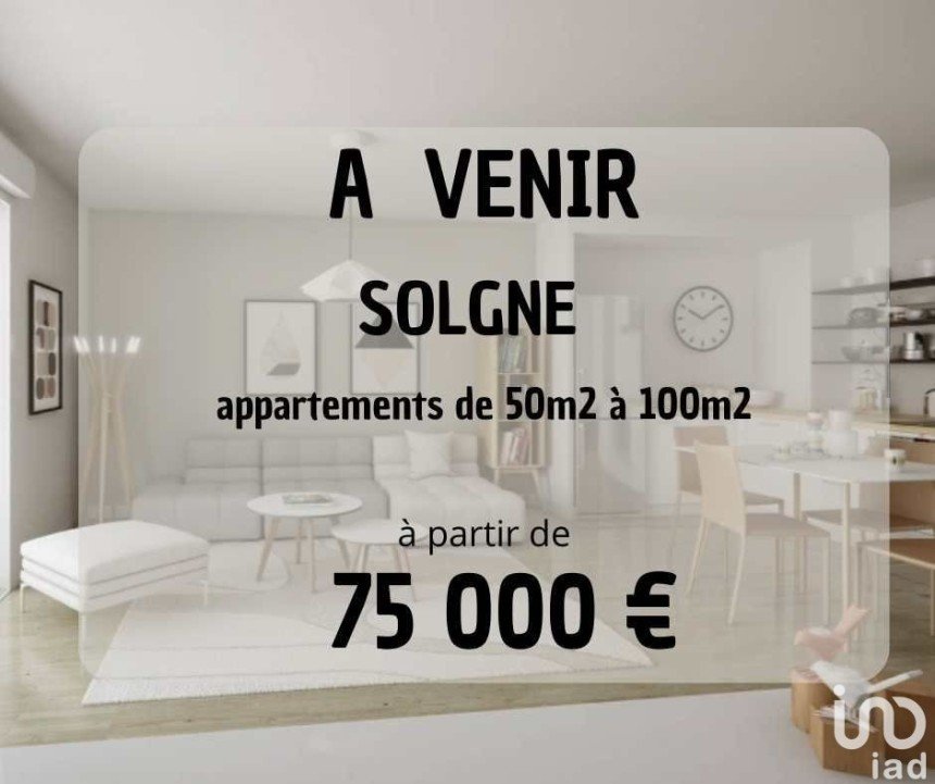 Apartment 1 room of 50 m² in Solgne (57420)