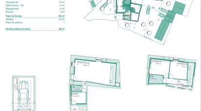 Appartement 3 pièces de 66 m² à Bernin (38190)