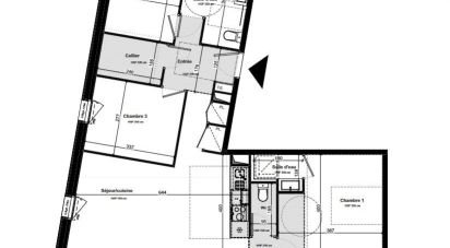 Appartement 4 pièces de 82 m² à Questembert (56230)