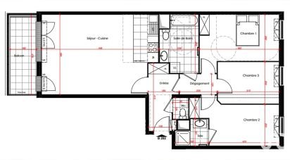 Appartement 4 pièces de 89 m² à Le Perreux-sur-Marne (94170)