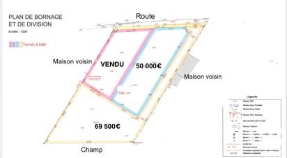 Land of 640 m² in Ardillières (17290)
