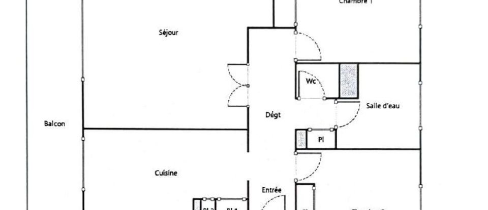 Appartement 3 pièces de 70 m² à Fréjus (83600)