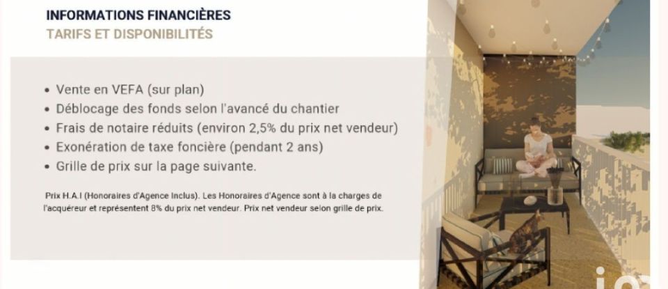 Apartment 3 rooms of 49 m² in Mignaloux-Beauvoir (86550)