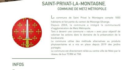 Land of 384 m² in Saint-Privat-la-Montagne (57855)