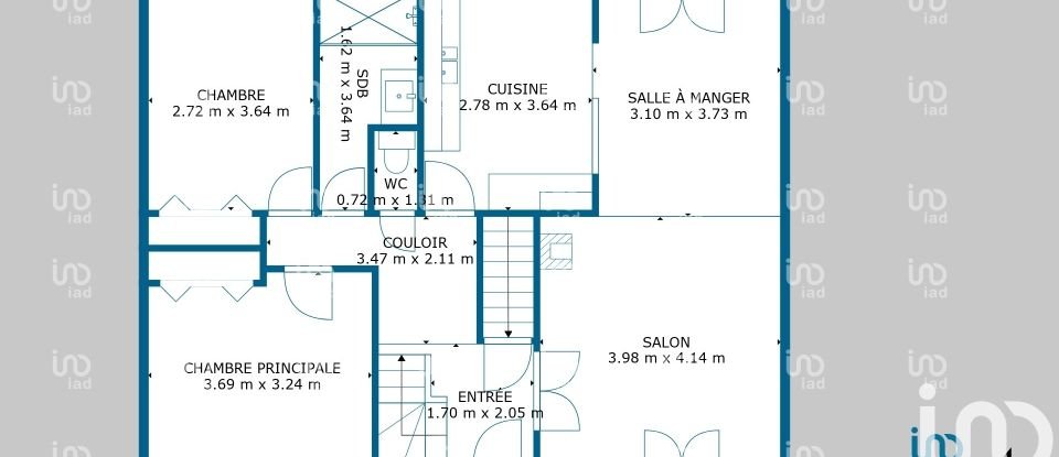 House 5 rooms of 96 m² in Traînou (45470)