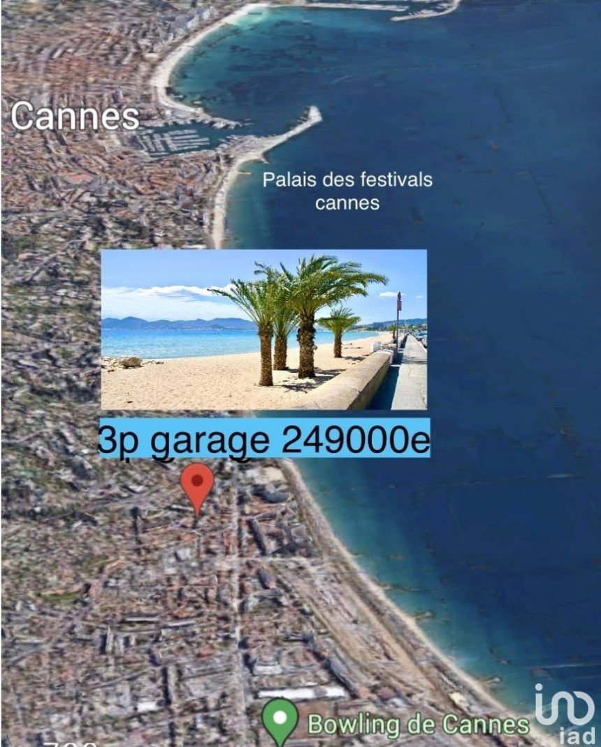 Apartment 3 rooms of 62 m² in Cannes (06150)