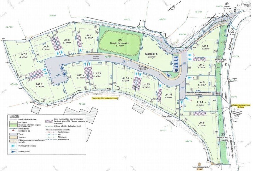 Land of 673 m² in Lézignan-Corbières (11200)