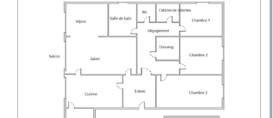 Appartement 5 pièces de 102 m² à Mantes-la-Ville (78711)