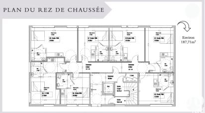 Building in Limoges (87000) of 530 m²