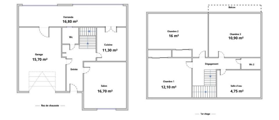 Maison 4 pièces de 84 m² à Montauban (82000)