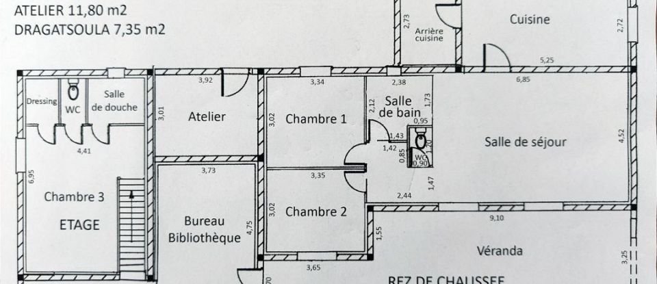 House 6 rooms of 164 m² in Montesquieu (34320)