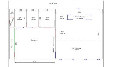 Commercial walls of 190 m² in - (94350)