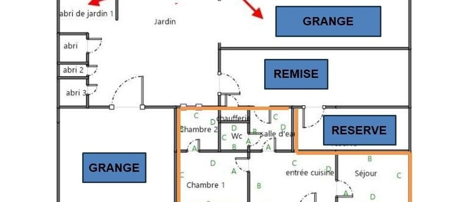 House 4 rooms of 60 m² in Garancières (78890)