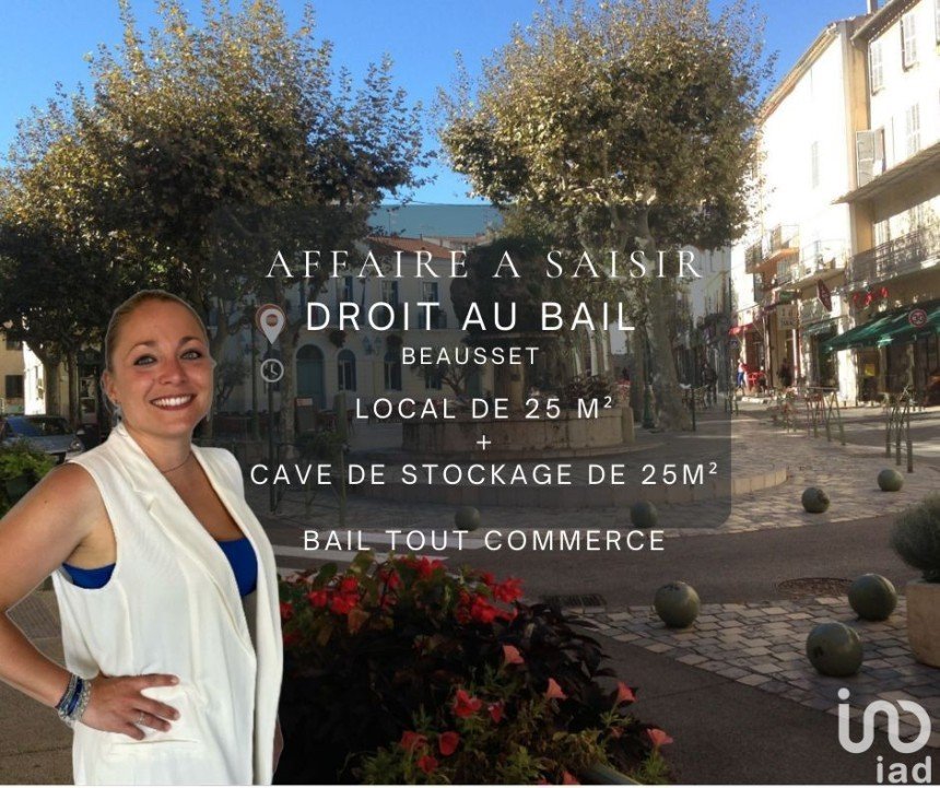 Right to lease of 50 m² in Le Beausset (83330)