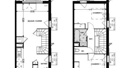 Appartement 3 pièces de 66 m² à Soustons (40140)