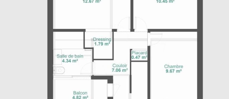 Maison 4 pièces de 96 m² à Toulouse (31300)