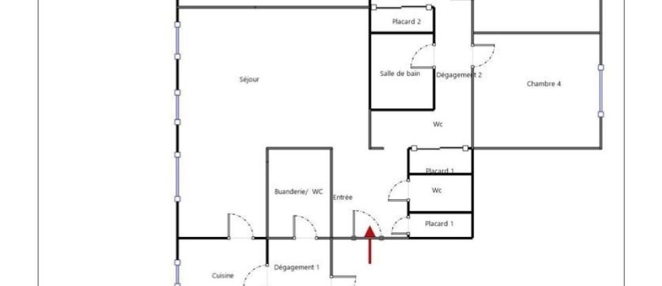 Appartement 5 pièces de 124 m² à Le Chesnay (78150)