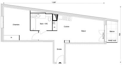 Appartement 2 pièces de 47 m² à Combs-la-Ville (77380)