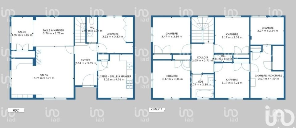 Maison 7 pièces de 150 m² à Vals-les-Bains (07600)