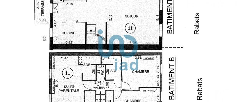 Appartement 4 pièces de 109 m² à Antony (92160)