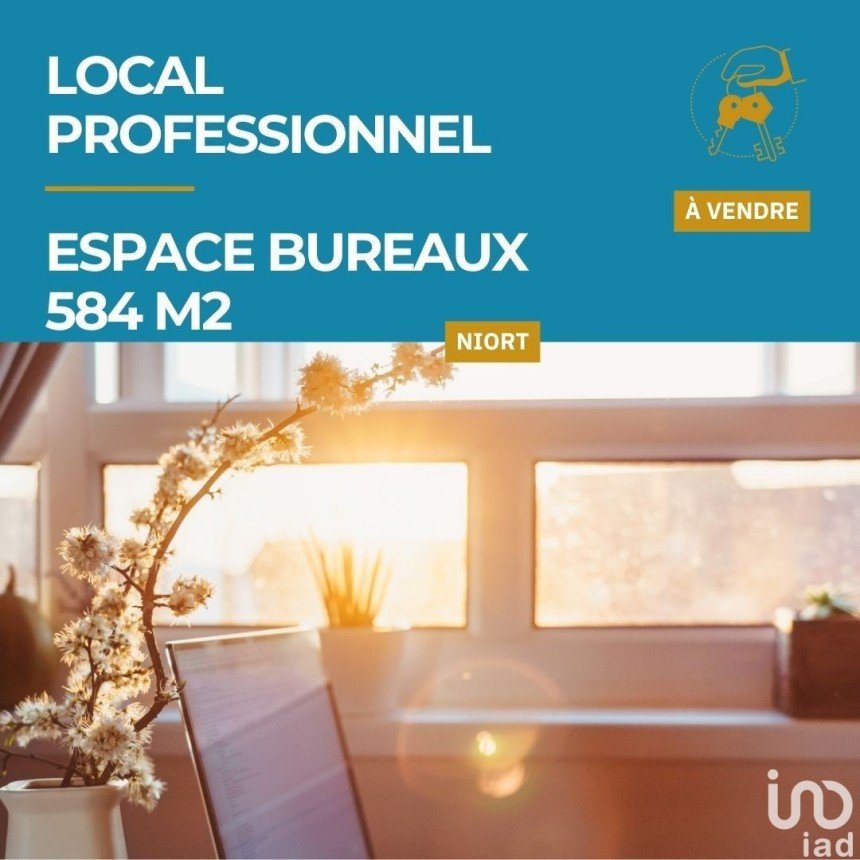 Bureaux de 584 m² à Niort (79000)