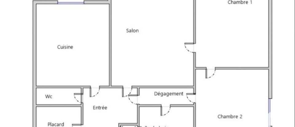 Appartement 3 pièces de 64 m² à Argenteuil (95100)