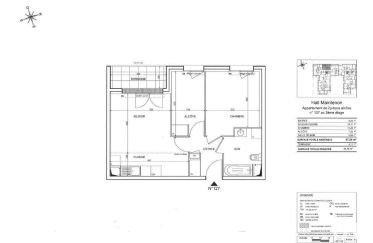 Appartement 2 pièces de 48 m² à Saint-Cyr-l'École (78210)