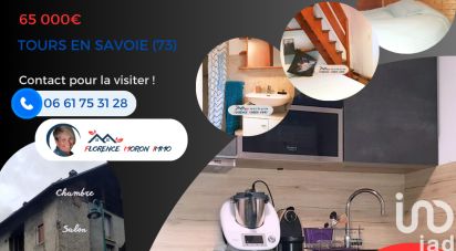 Village house 2 rooms of 32 m² in Tours-en-Savoie (73790)