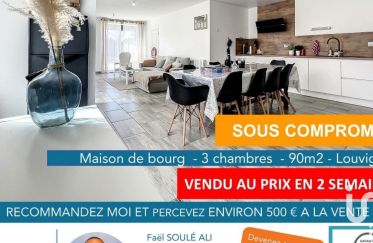 House 4 rooms of 90 m² in Louvigné (53210)