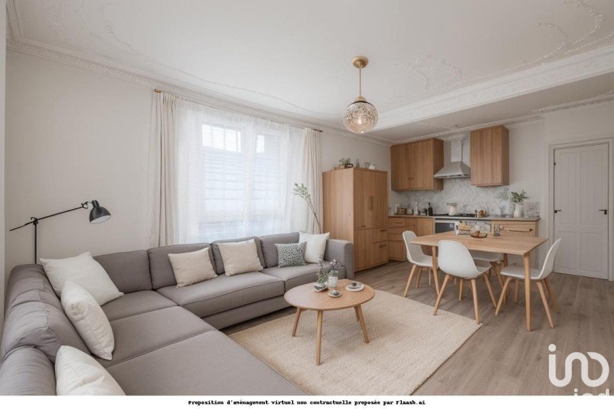 Apartment 4 rooms of 62 m² in Villeurbanne (69100)