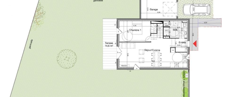 Maison 4 pièces de 86 m² à Lège-Cap-Ferret (33950)