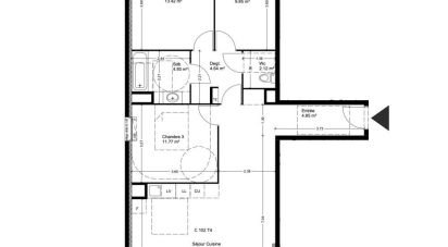 Appartement 4 pièces de 89 m² à Miramas (13140)