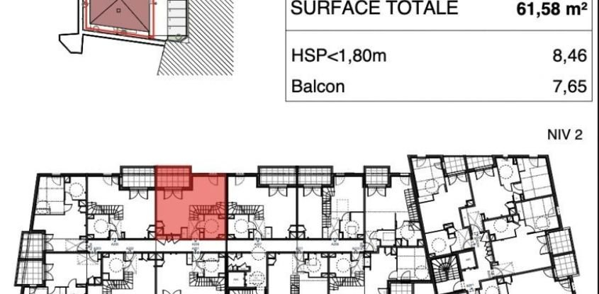 Apartment 3 rooms of 61 m² in Garéoult (83136)