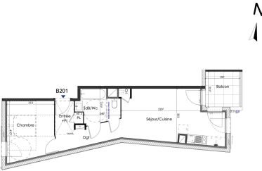 Apartment 2 rooms of 45 m² in Garéoult (83136)