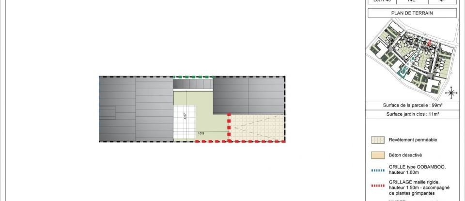 Duplex 4 rooms of 82 m² in Moissy-Cramayel (77550)