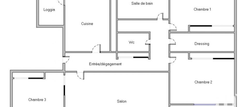 Appartement 4 pièces de 78 m² à Perpignan (66000)