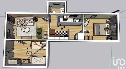 Appartement 3 pièces de 56 m² à Pierrefeu-du-Var (83390)