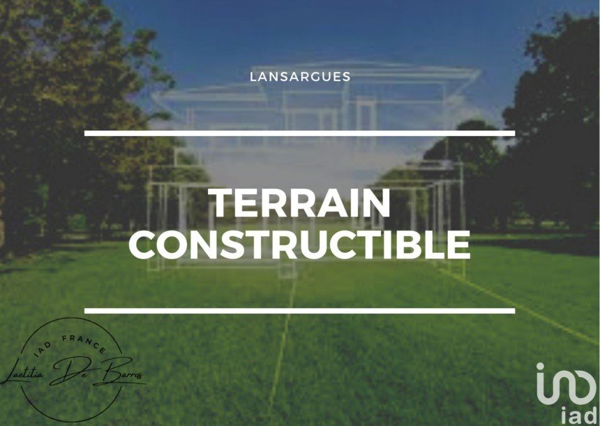 Land of 1,687 m² in Lansargues (34130)