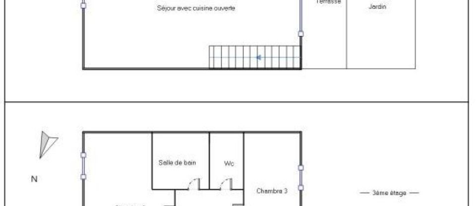 Appartement 5 pièces de 95 m² à Cergy (95800)