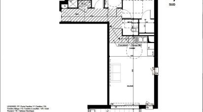 Apartment 3 rooms of 72 m² in Manosque (04100)