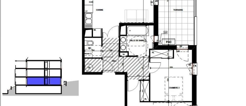 Appartement 3 pièces de 76 m² à Manosque (04100)