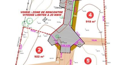 Land of 915 m² in Mont (64300)