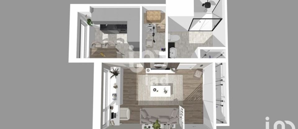 Apartment 1 room of 30 m² in Carrières-sur-Seine (78420)