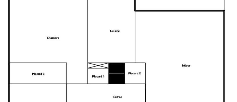Appartement 2 pièces de 45 m² à Châtenay-Malabry (92290)