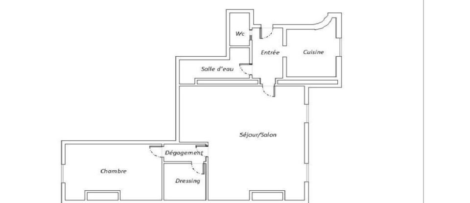 Appartement 3 pièces de 59 m² à Charenton-le-Pont (94220)