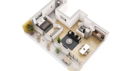 Appartement 2 pièces de 55 m² à Poitiers (86000)